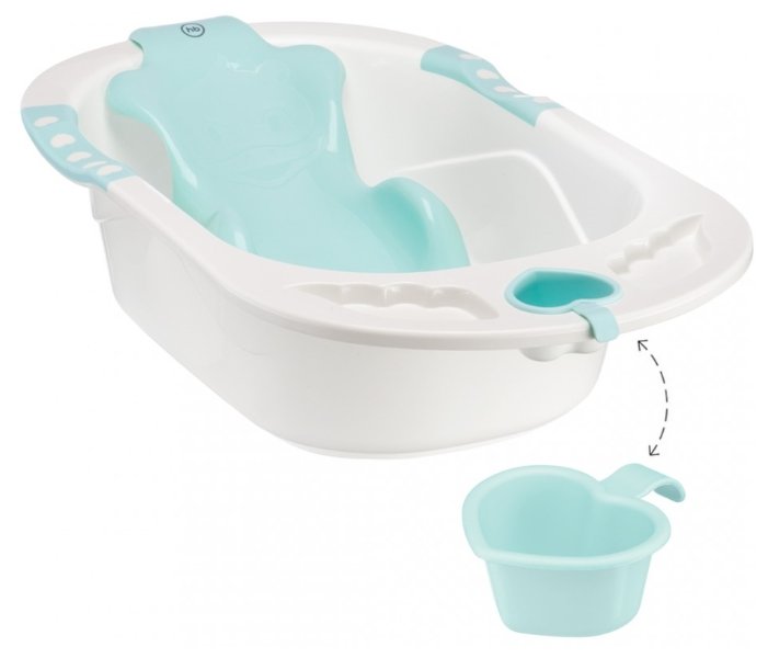 Фото Детская ванночка Happy Baby BATH COMFORT aquamarine 34005