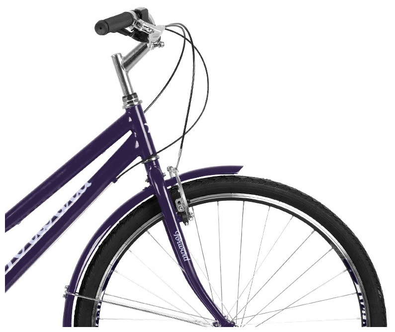 Фотография Велосипед FORWARD TALICA 28 1.0 (2021) (19, темно-синий/сиреневый)