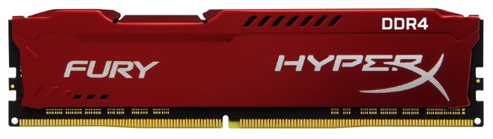 Фотография Оперативная память KINGSTON HyperX Fury HX424C15FR/16 Red