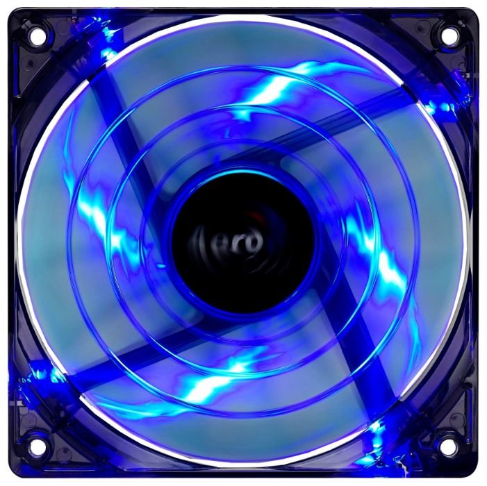 Фото Система охлаждения для корпуса AeroCool Shark 14cm Blue LED