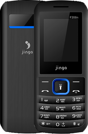 Фото Мобильный телефон JINGA Simple F200n Black-blue