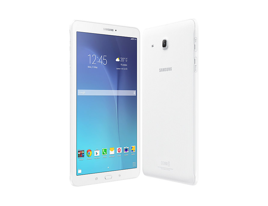 Фото Планшет SAMSUNG SM-T561NZWASKZ (Galaxy Tab E 9.6) White