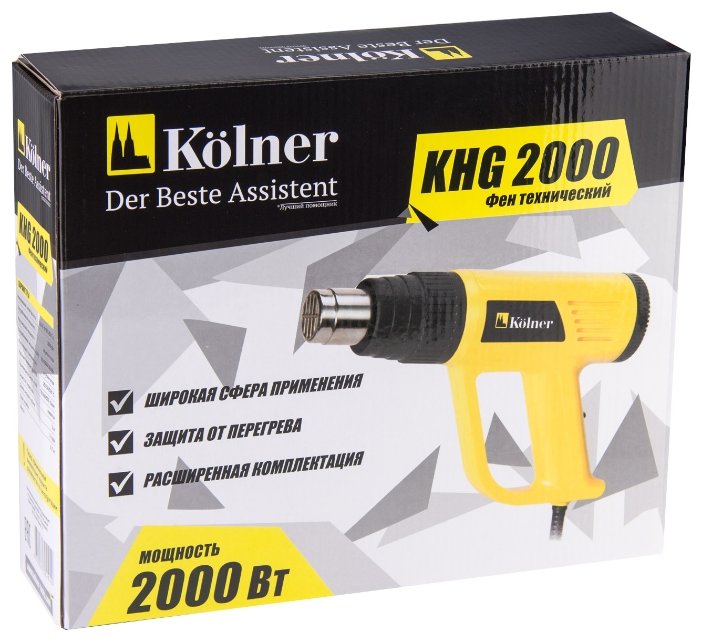Цена Фен технический KOLNER KHG 2000