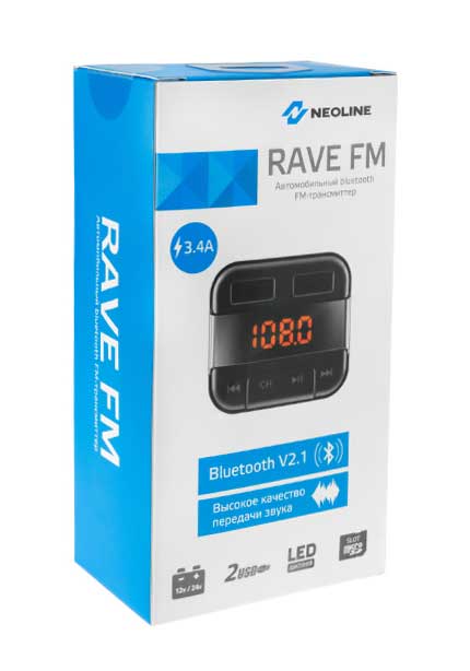 Цена FM трансмиттер NEOLINE Rave FM