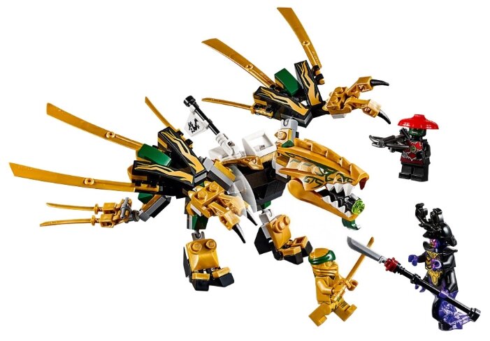 Фотография Конструктор LEGO Золотой Дракон Ninjago 70666