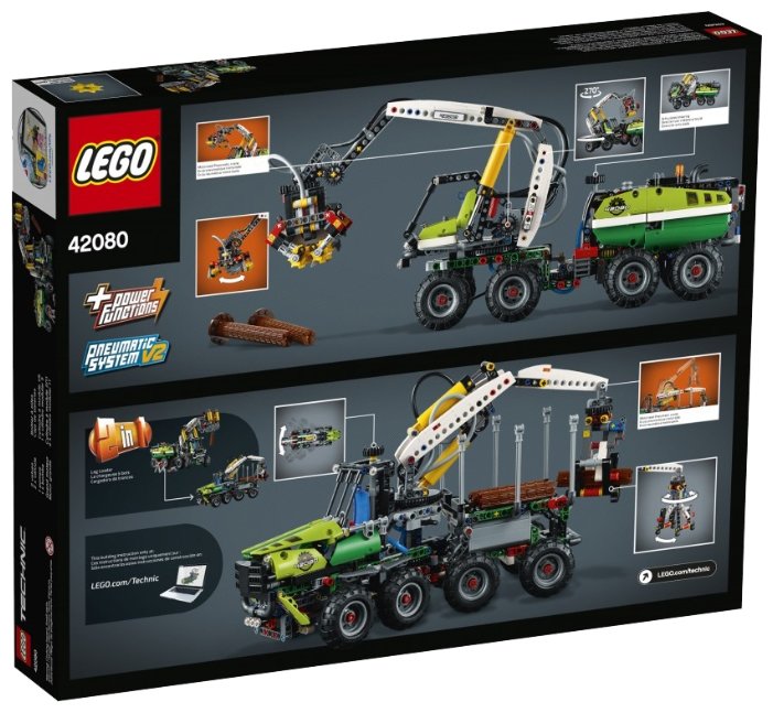 Фото Конструктор LEGO Лесозаготовительная машина TECHNIC 42080