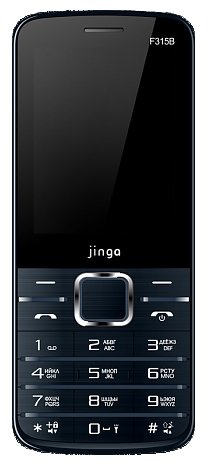 Цена Мобильный телефон JINGA Simple F315B Black858)