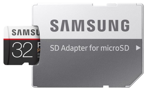 Цена Карта памяти SAMSUNG microSD PRO PLUS 32GB