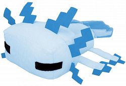 Мягкая игрушка Minecraft Axolotl голубой 34см TM12314