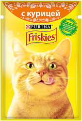 Корм для кошек PURINA Friskies курица 85 гр