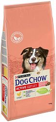 Корм для собак PURINA Dog Chow Active курица 14 кг