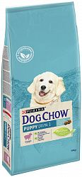 Корм для собак PURINA Dog Chow д/щенков ягненок/рис 14 кг