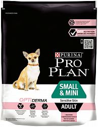 Корм для собак PURINA Pro Plan Adult д/мелк.пород с чувст.кож. лосось 700 гр