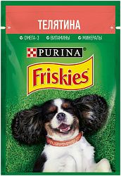 Корм для собак PURINA Friskies телятина 85 гр