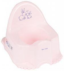 Детский горшок Tega LITTLE BUNNIES (КРОЛИКИ) розовый KR-007-104