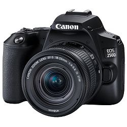 Зеркальная фотокамера CANON EOS 250D EF-S 18-55 IS STM Kit Black