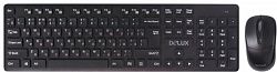 Клавиатура DELUX DLD-1505OGB Black + мышь