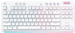 Клавиатура LOGITECH G715 TKL LIGHTSPEED RGB Wireless Gaming Keyboard OFF WHITE (920-010691)