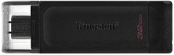 USB накопитель KINGSTON DT70/32GB Black