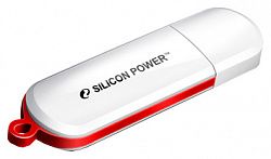 USB накопитель SILICON POWER LuxMini 320 SP064GBUF2320V1W USB 2.0 White