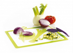 Доска Mastrad разделочная Овощи - набор из 2 шт, (35*28 см + 21*14.8 см), зеленая F23108