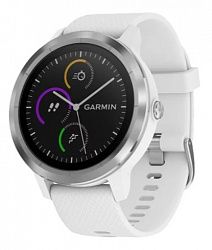 Смарт-часы GARMIN Vivoactive 3 Silver with white band (010-01769-22)