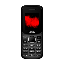 Мобильный телефон NOBBY 101 Black-gray