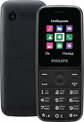 Мобильный телефон PHILIPS E125 Black