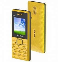 Мобильный телефон MAXVI C9 Yellow