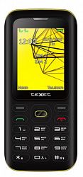 Мобильный телефон TEXET TM-517R Black-Yellow