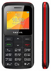 Мобильный телефон TEXET TM-B323 Black-Red