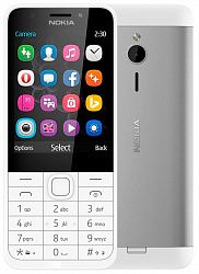 Мобильный телефон NOKIA 230 DS RM-1172 Silver (A00026972)