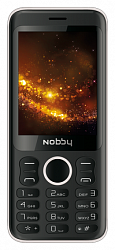 Мобильный телефон NOBBY 321 Black-Silver