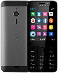 Мобильный телефон NOKIA 230 DS RM-1172 Dark_Silver (A00026971)