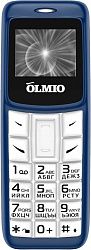 Мобильный телефон-гарнитура OLMIO A02 Blue-White