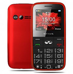 Мобильный телефон TEXET TM-B227 Red
