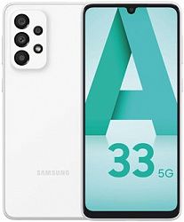 Смартфон SAMSUNG Galaxy A33 5G 128GB White (SM-A336BZWGSKZ)