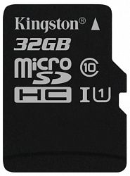 Карта памяти KINGSTON microSDHC SDC10G2/32GBSP Class 10/no adapter
