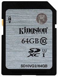 Карта памяти KINGSTON SDCS/64GBSP Class 10