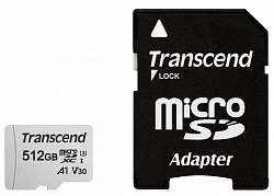 Карта памяти TRANSCEND TS512GUSD300S-A