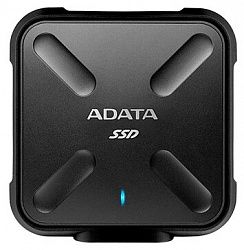 Жесткий диск SSD ADATA ASD700-256GU31-CBK черный