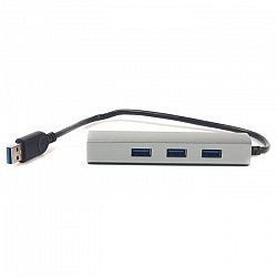 Переходник PowerPlant USB 3.0 3 порта + Gigabit Ethernet CA910564 