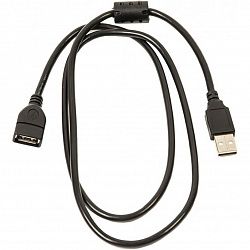 Кабель PowerPlant USB 2.0 AF – AM, 1.0 м, One ferrite CA910694