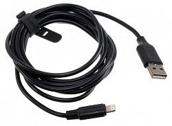 Кабель CROWN USB - Lightning CMCU-3018L black