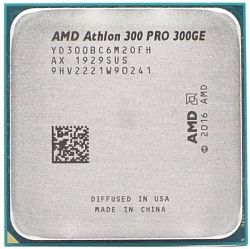 Процессор AMD Athlon PRO 300GE 3.4GHz (Picasso) 2C YD300BC6M2OFH 4MB L3 35W AM4 oem