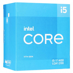 Процессор INTEL Core i5-11400 Rocket Lake (2600MHz, LGA1200, L3 12Mb), box