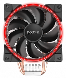 Кулер для процессора PCCooler for S1200/115x/775/AMD GI-X3R V2 1000-1800rpm 125W Red LED