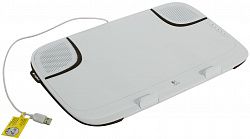 Подставка для ноутбука LOGITECH Speaker Lapdesk N550 White (939-000321)