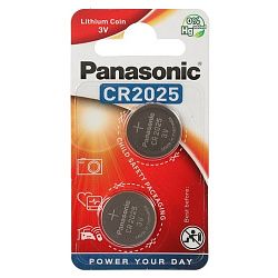 Батарейка дисковая литиевая PANASONIC CR-1025/1BP