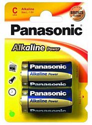 Батарейка щелочная PANASONIC LR14REB/2BP Alkaline Power С/2B